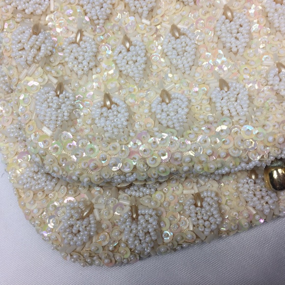 VINTAGE Handmade beaded clutch by The Broadway - Picture 2 of 8
